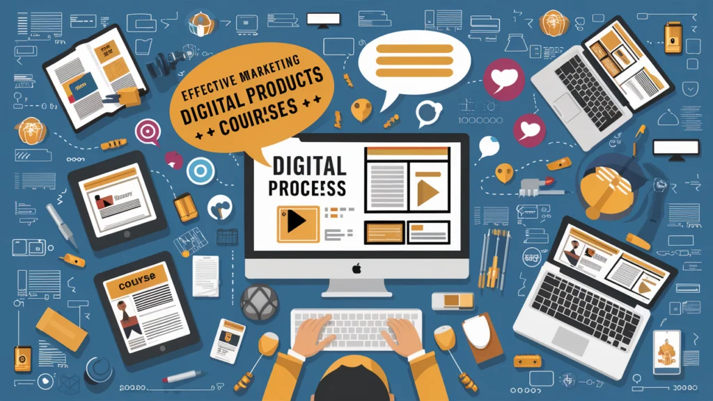 Business Ideas : Create digital products or courses